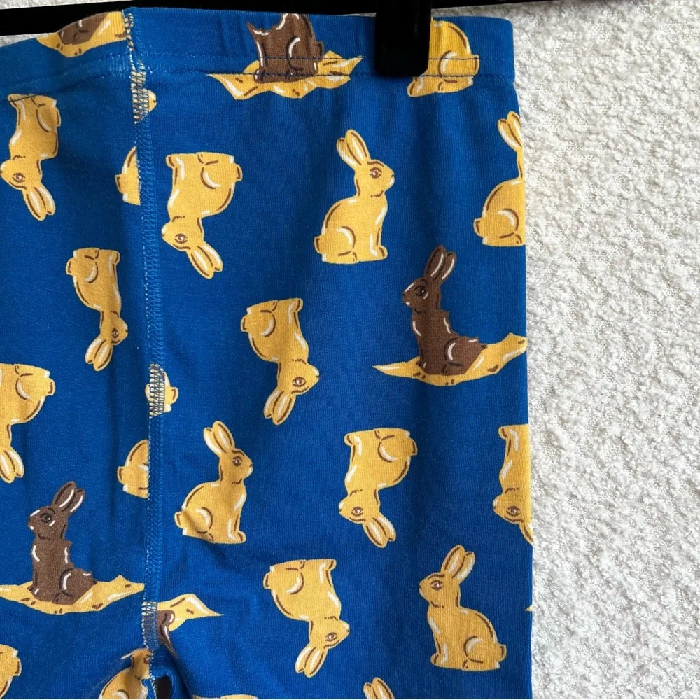 Hanna Andersson Girls Easter Choco Bunny Pajamas‎ Bottoms Shorts Size 14